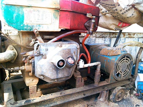 古田单杠柴油机发电机出租